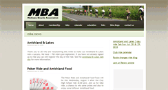 Desktop Screenshot of mbabike.com